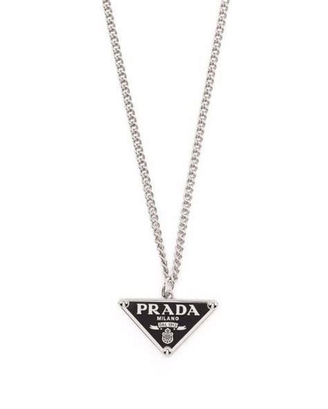 prada necklace women's|prada necklace men.